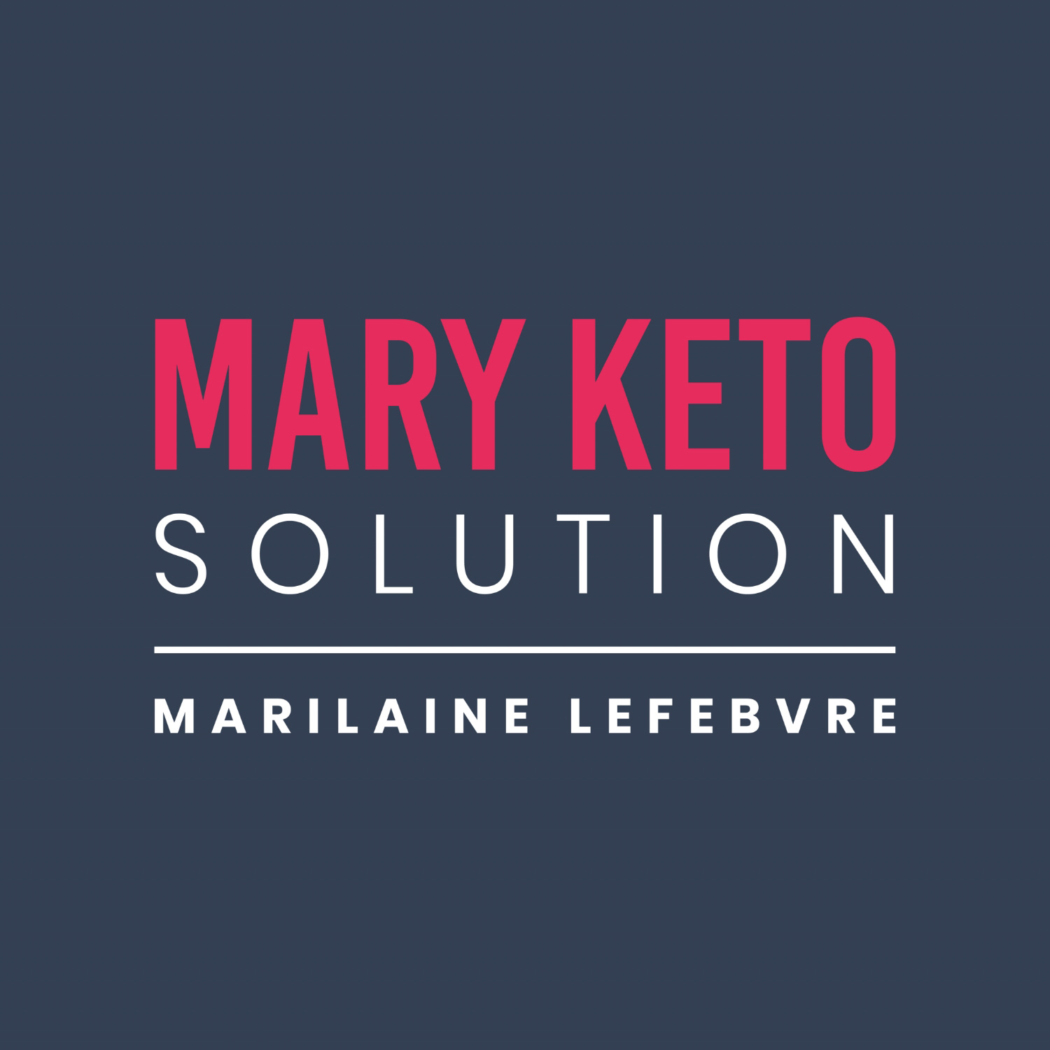 Design Libellife portfolio Mary keto solution logo desktop